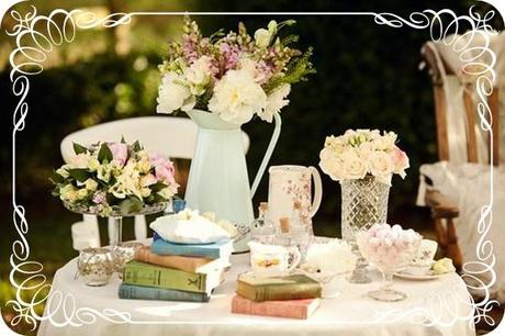 Shabby Chic on Friday: dessert table...