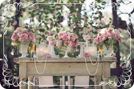 Shabby Chic on Friday: dessert table...