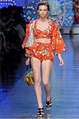 Milan fashion week: Dolce & Gabbana S/S 2012