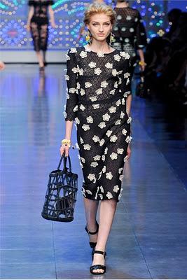 Milan fashion week: Dolce & Gabbana S/S 2012