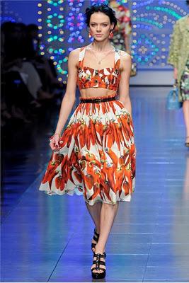 Milan fashion week: Dolce & Gabbana S/S 2012