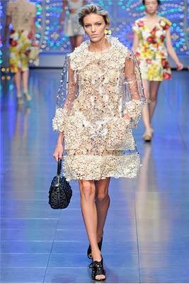 Milan fashion week: Dolce & Gabbana S/S 2012