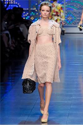 Milan fashion week: Dolce & Gabbana S/S 2012