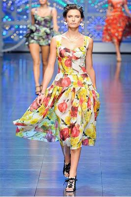 Milan fashion week: Dolce & Gabbana S/S 2012