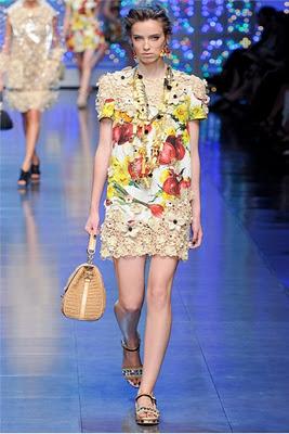 Milan fashion week: Dolce & Gabbana S/S 2012