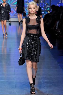 Milan fashion week: Dolce & Gabbana S/S 2012