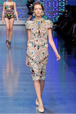 Milan fashion week: Dolce & Gabbana S/S 2012