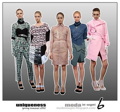 Le pagelle: UNIQUENESS SPRING SUMMER 2012