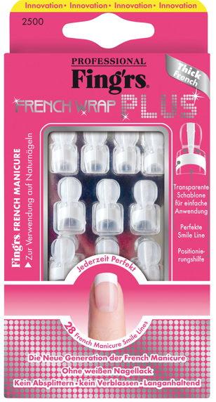 FRENCH WRAP PLUS  La nuova generazione della french manicure  by FING'RS