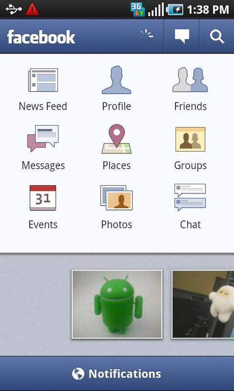  Nuova Versione Facebook per Android