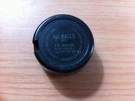 M.A.C: All Races Eyeshadows Review