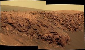 Una tomba nel cratere Santa Maria su Marte?