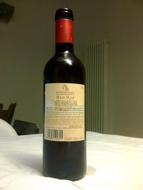 Ben Ryé Passito di Pantelleria 2008 Donnafugata