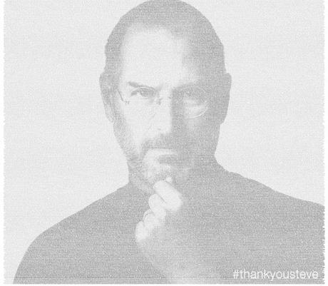 #ThankYouSteve, l’addio degli utenti di Twitter a Steve Jobs in una foto