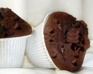 Muffin al cioccolato croccanti