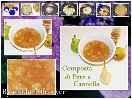 COMPOSTA DI PERE E CANNELLA