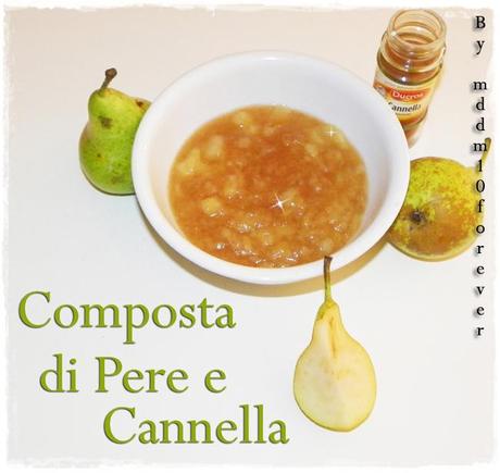 COMPOSTA DI PERE E CANNELLA