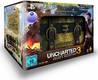 Uncharted 3 : unboxing della Explorer Edition