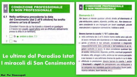 Le ultime dal Paradiso ISTAT – I miracoli di San Censimento!