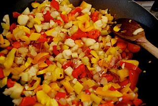 Pesto di zucchine e peperoni