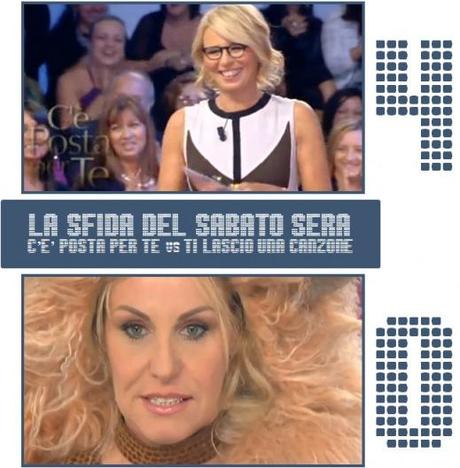 ASCOLTI TV/  C’È POSTA PER TE (4,7 mln) supera per la 4a volta consecutiva TI LASCIO UNA CANZONE (4,3 mln)