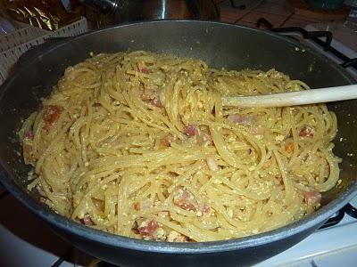 Spaghetti alla carbonara ......a modo mio.