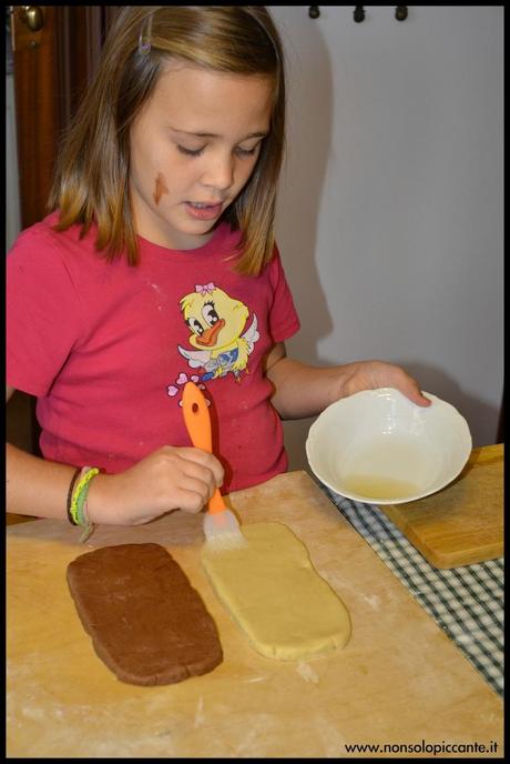 Biscotti a scacchiera