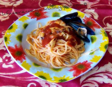 Spaghetti con le cozze