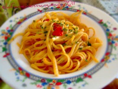 Linguine alla polpa di riccio di mare