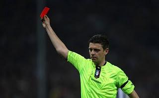 Inter Napoli e l'arbitro Rocchi