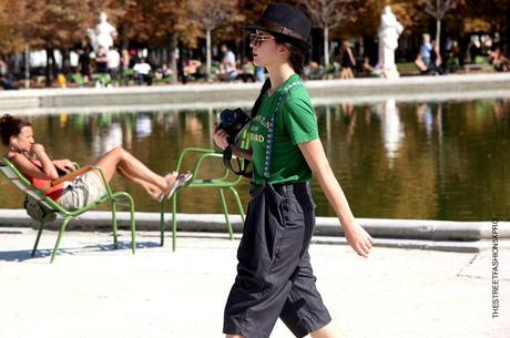 In the Street...Jap revolution...Jardin des Tuileries, Paris