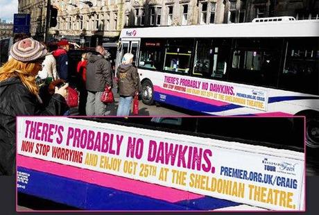 Londra: scritte sugli autobus prendono in giro Richard Dawkins