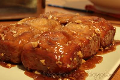 Voglia d'autunno - Rivisitazione della Torta delle Rose con Cannella, Noci Brasiliane e Caramello or Cinnamon Brasulian Nuts Sticky Buns