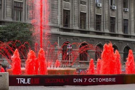 La fontana che zampilla sangue