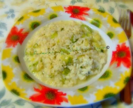 Zucchine: un profumato risotto con l'aggiunta di pepe rosa!