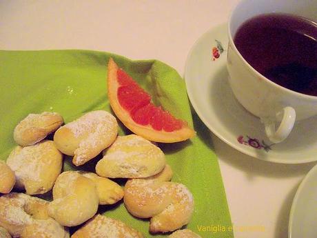 Biscottini al sapore di pompelmo