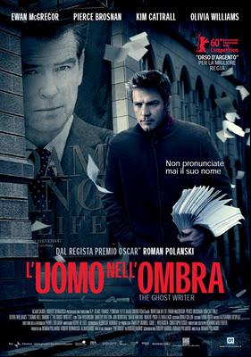 Dalla libreria al cinema: L'UOMO NELL'OMBRA