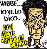 Il problema non è la Merkel che non vuole vedere Berlusconi, il problema l’abbiamo noi che lo vediamo tutti i giorni, ed i suoi deputati occupati a salvarlo dai processi.