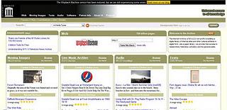 Internet Archive, viaggiare nel passato della Rete