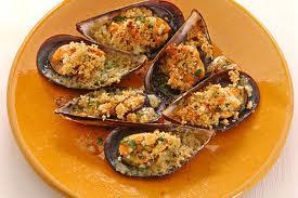 cozze al gratinate