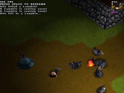 Egoboo, gioco tridimensionale con visuale in terza persona e modalità multigiocatore.