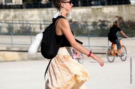 In the Street...Plumage, Paris