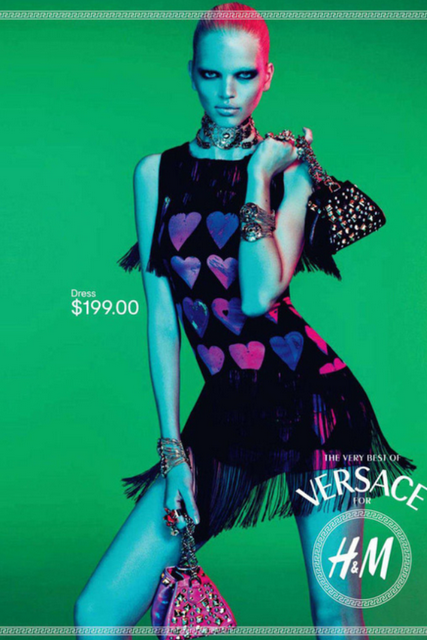 Versace for H&M; Lookbook+Ad Campaign