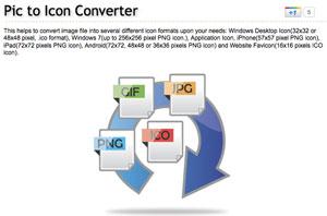 Pic To Icon Converter: convertire immagini in icone