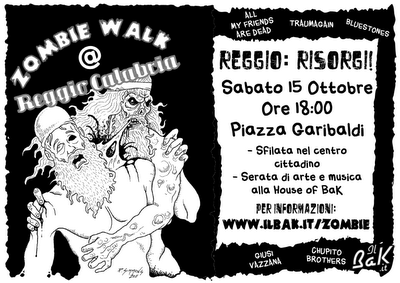Zombie Walk Reggio Calabria: 15 Ottobre 2011