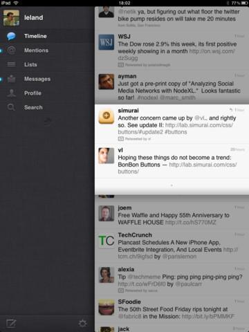 App Store: aggiornamento per Twitter, invia foto anche da iDevice