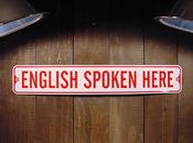 English spoken here