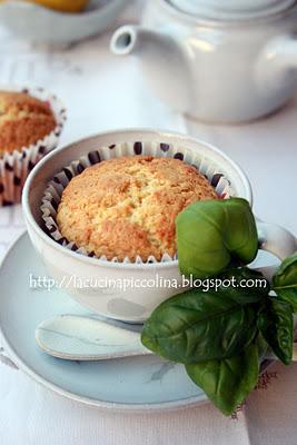 Muffin al limone e basilico!