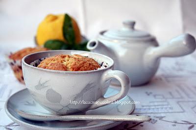 Muffin al limone e basilico!