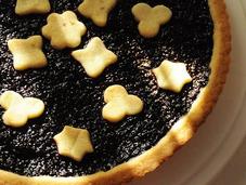 Crostata stellata alle more